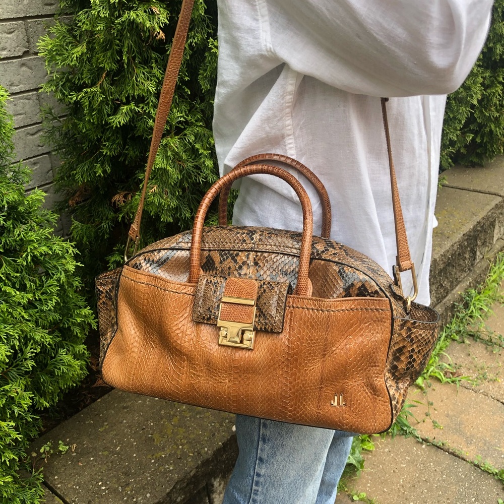 LANVIN python handbag - Picture 8 of 8